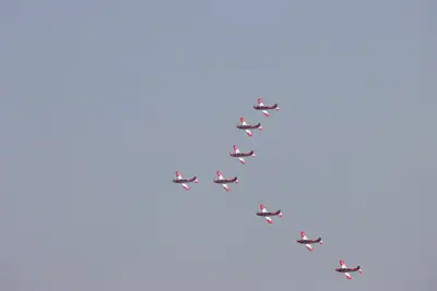 Luftfahrt, PC-7 Team: Foto 76 von Josef Hupf